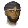 A headshot avatar of the player Desert Melon